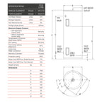Rheem 315L Stellar SS Twin Electric Storage Water Heater Specification