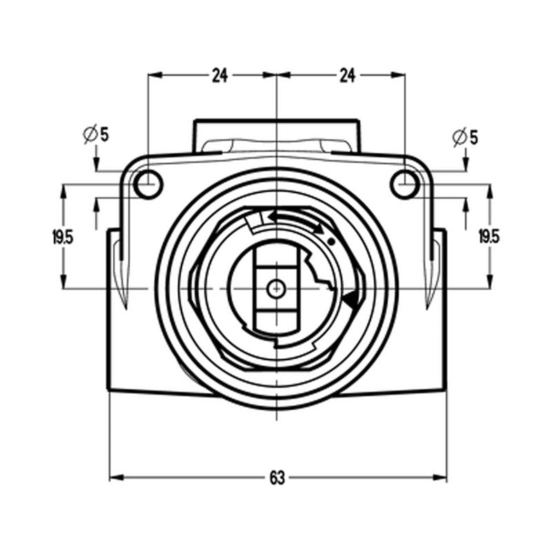 Hansa Shower Mixer Body 35mm specifications