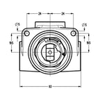 Hansa Shower Mixer Body 35mm specifications