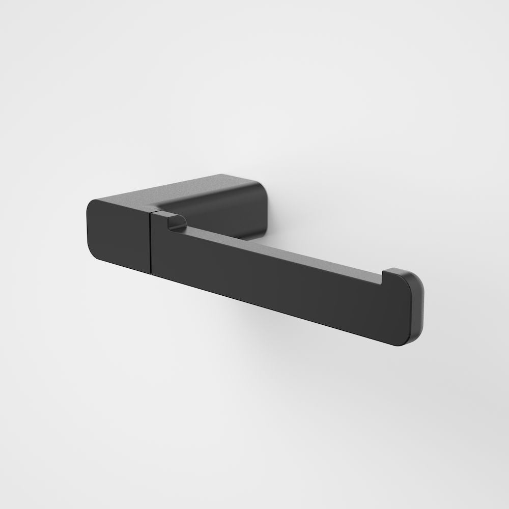 Caroma Luna Toilet Roll Holder - Matte Black - 99607BL