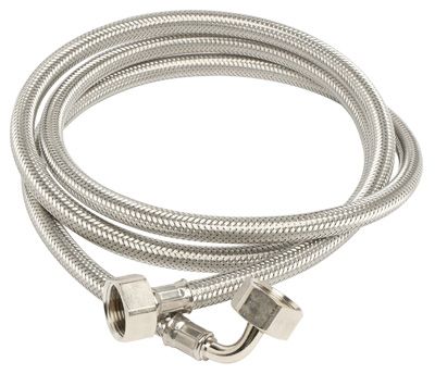 Bromic Aqua Duct 10mm SS Supply Hose Connection 3/4 -2m