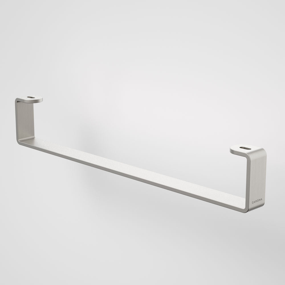 Caroma Urbane II Hand Wall Basin Integrated Rail | Brushed Rail