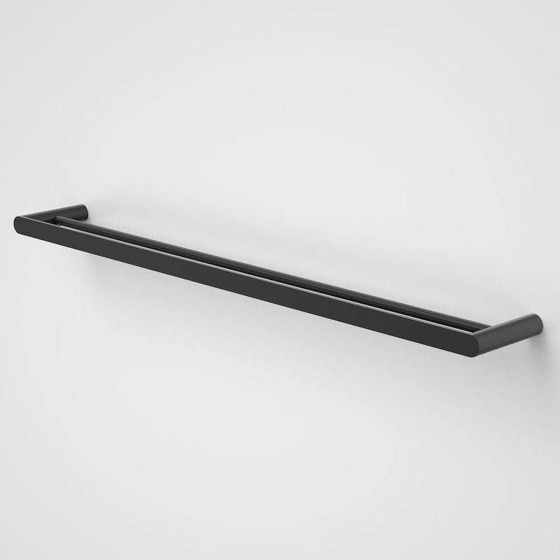 Caroma Urbane II 825mm Double Towel Rail Matte Black