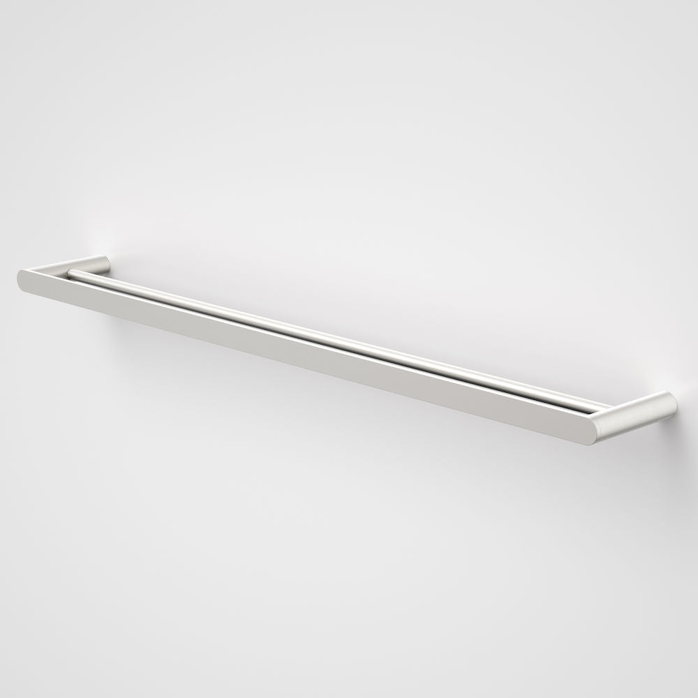 Caroma Urbane II 825mm Double Towel Rail | Brushed Nickel