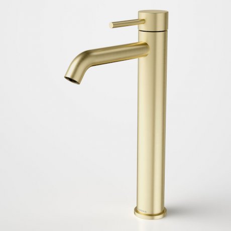 Caroma Liano II Tower Mixer - Brushed Bras