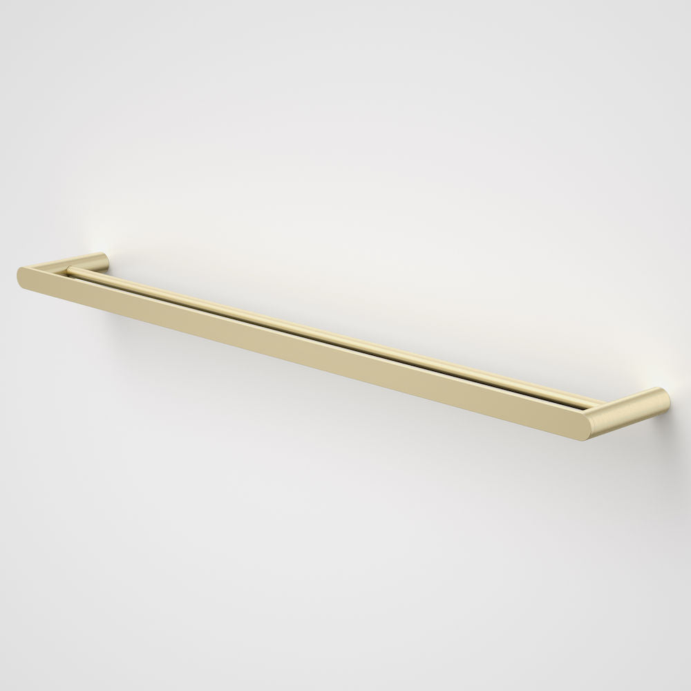 Caroma Urbane II 825mm Double Towel Rail | Brushed Brass