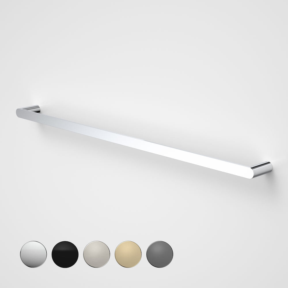 Caroma Urbane II 825mm Single Towel Rail | Chrome & Swatches