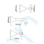 Elson Esperance Bath Set -  Specification