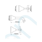 Elson Esperance Bath Set -  Specification