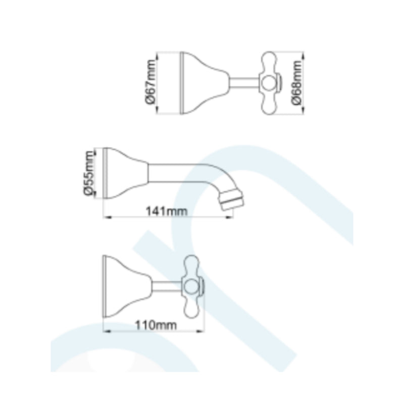 Elson Esperance Bath Set -  Specification