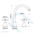 Elson Esperance Vanity Spa/Sink Set -  Specification