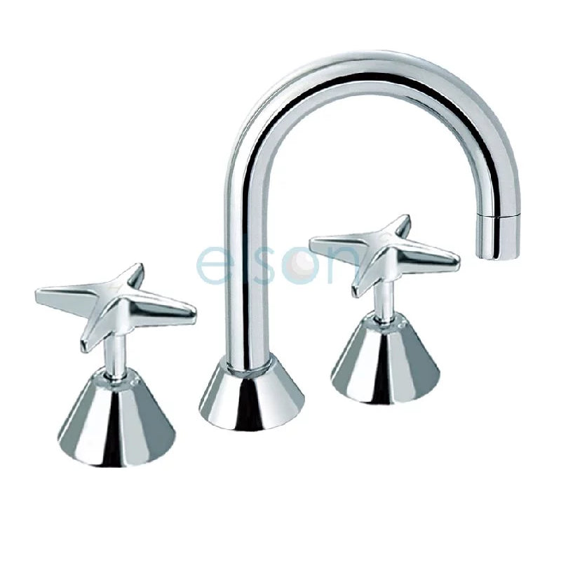 Elson Henty Basin Set - Chrome