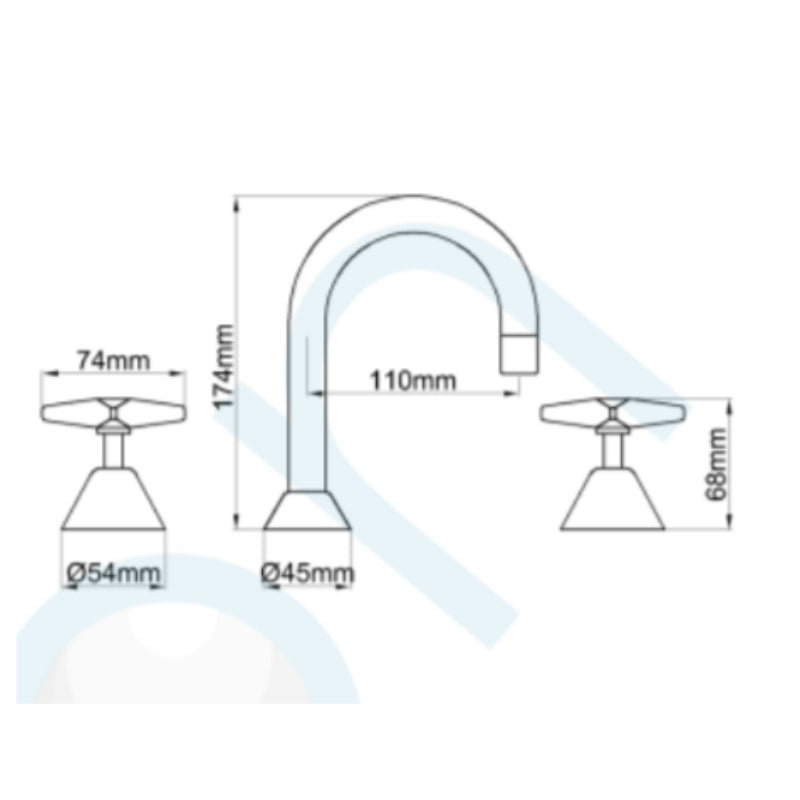Elson Henty Basin Set -  Specification