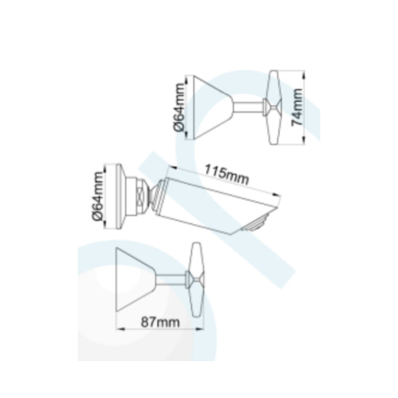 Elson Henty Shower Set - Specification