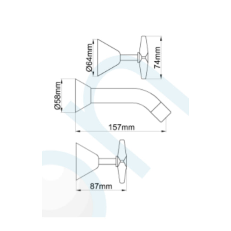 Elson Henty Bath Set - Specification