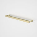 Caroma Urbane II 625mm Double Black Towel Rail | Brushed Brass