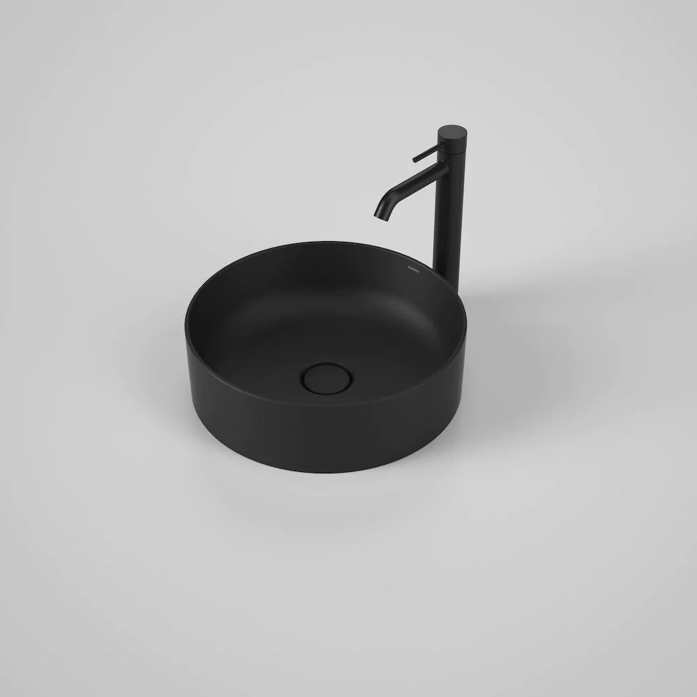 Caroma Liano II 400mm Above Counter Basin - Matte Black - 852500MB