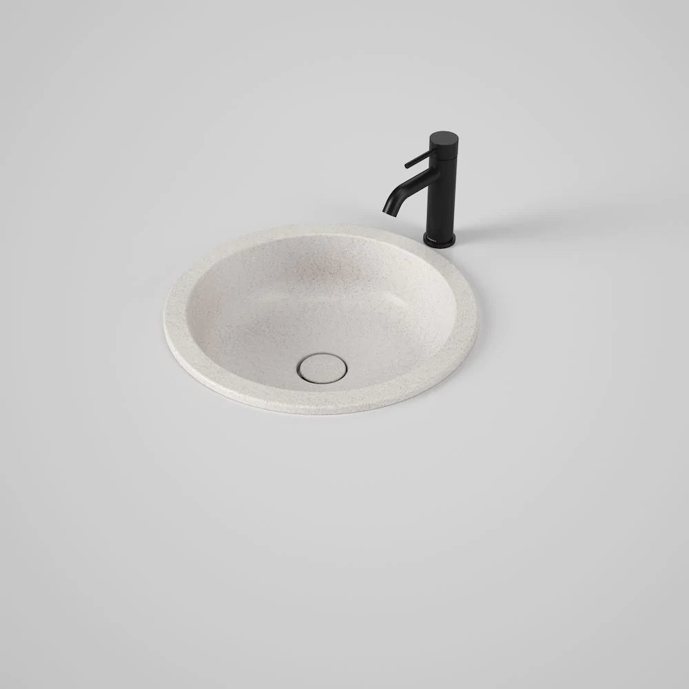 Caroma Liano II 440MM Round Under/Over Counter Basin - Matte Speckled - 852600MS