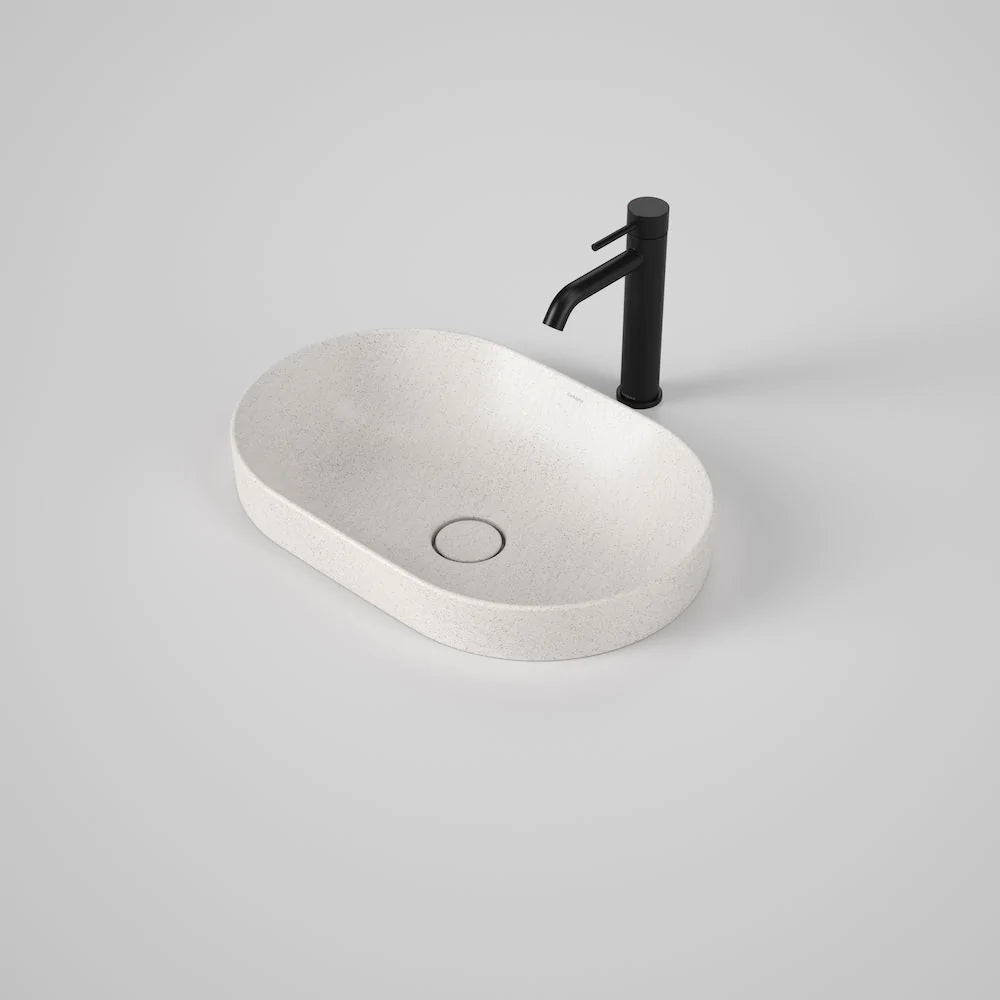 Caroma Liano II 530mm Pill Inset Basin - Matte Speckled - 852700MS