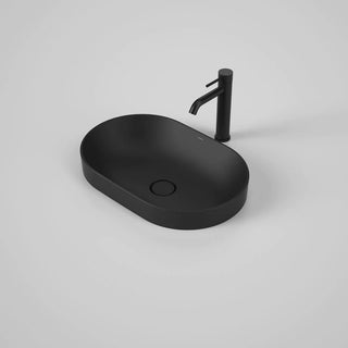 Caroma Liano II 530mm Pill Inset Basin - Matte Black - 852700MB