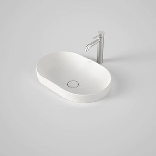 Caroma Liano II 530mm Pill Inset Basin - Matte White - 852700MW