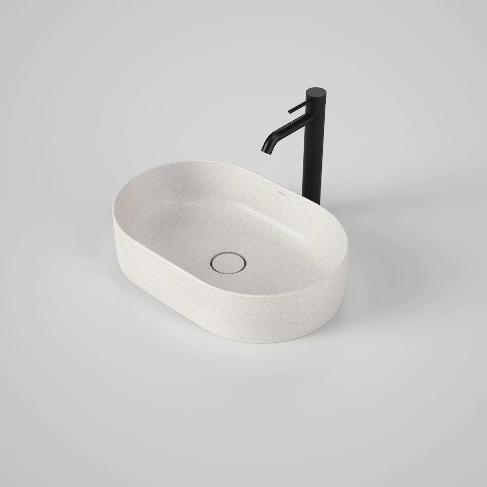 Caroma Liano II 530mm Pill Above Counter Basin - Matte Speckled - 852800MS