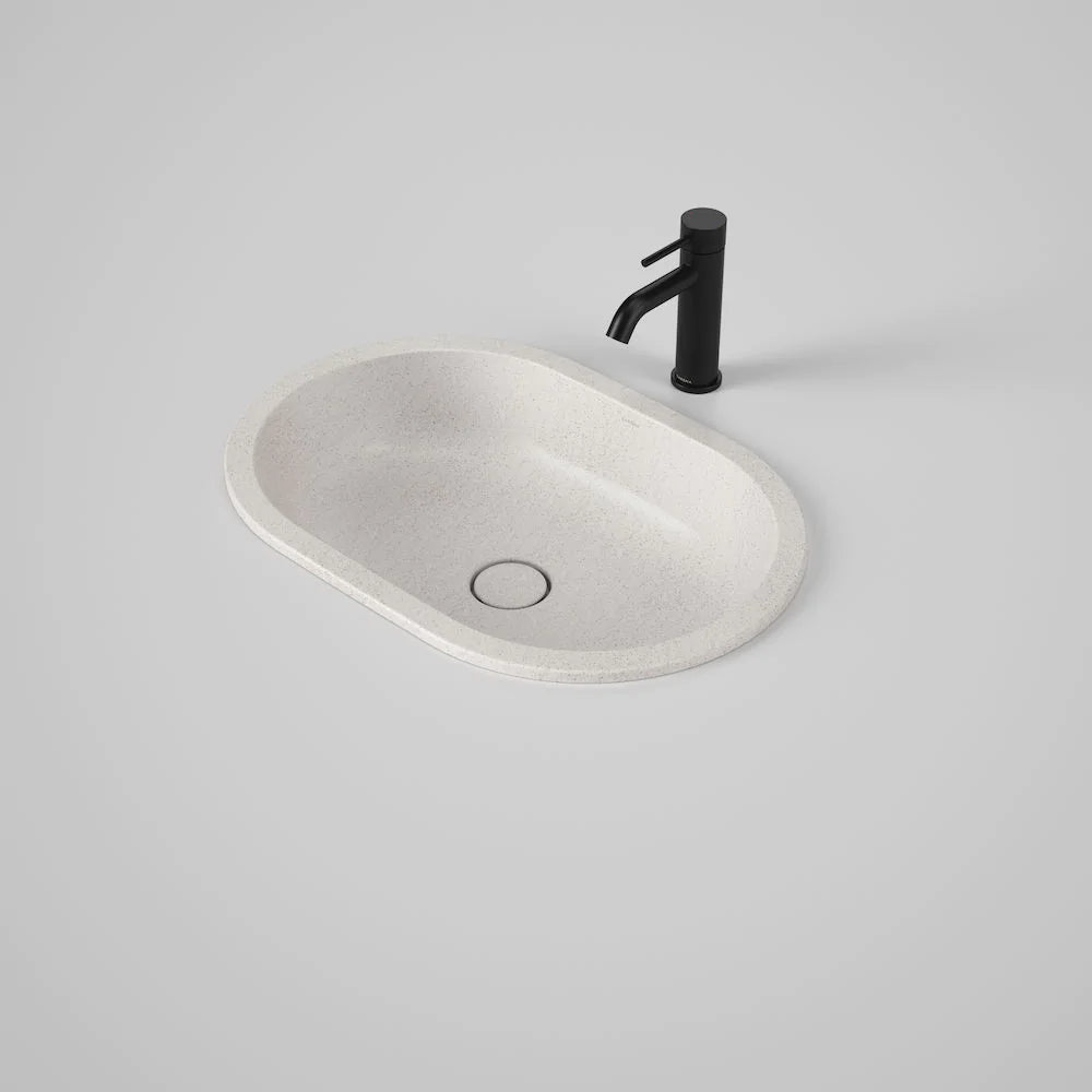 Caroma Liano II 580mm Pill Under/Over Counter Basin - Matte Speckled - 852900MS