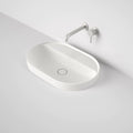Caroma Liano II 600mm Pill Inset Basin w/Tap Landing - Matte White - 853100MW