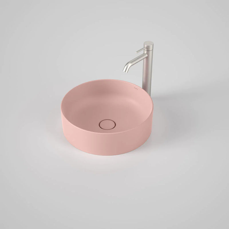 Caroma Liano II 400mm Above Counter Basin - Matte Pink