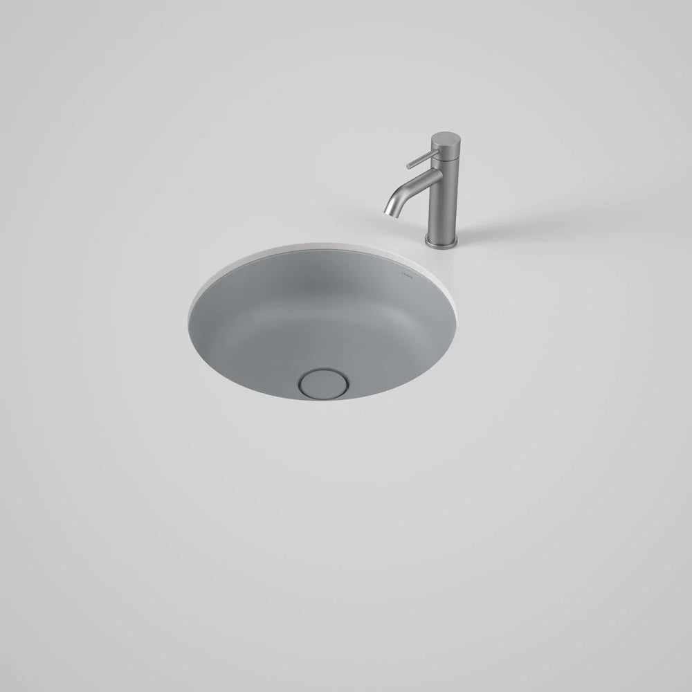Caroma Liano II 440MM Round Under/Over Counter Basin - Matte Grey - 852600MGR