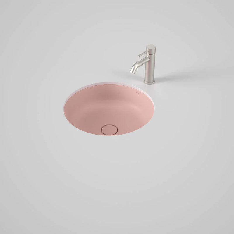 Caroma Liano II 440MM Round Under/Over Counter Basin - Matte Pink
