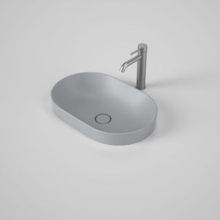 Caroma Liano II 530mm Pill Inset Basin - Matte Grey - 852700MGR