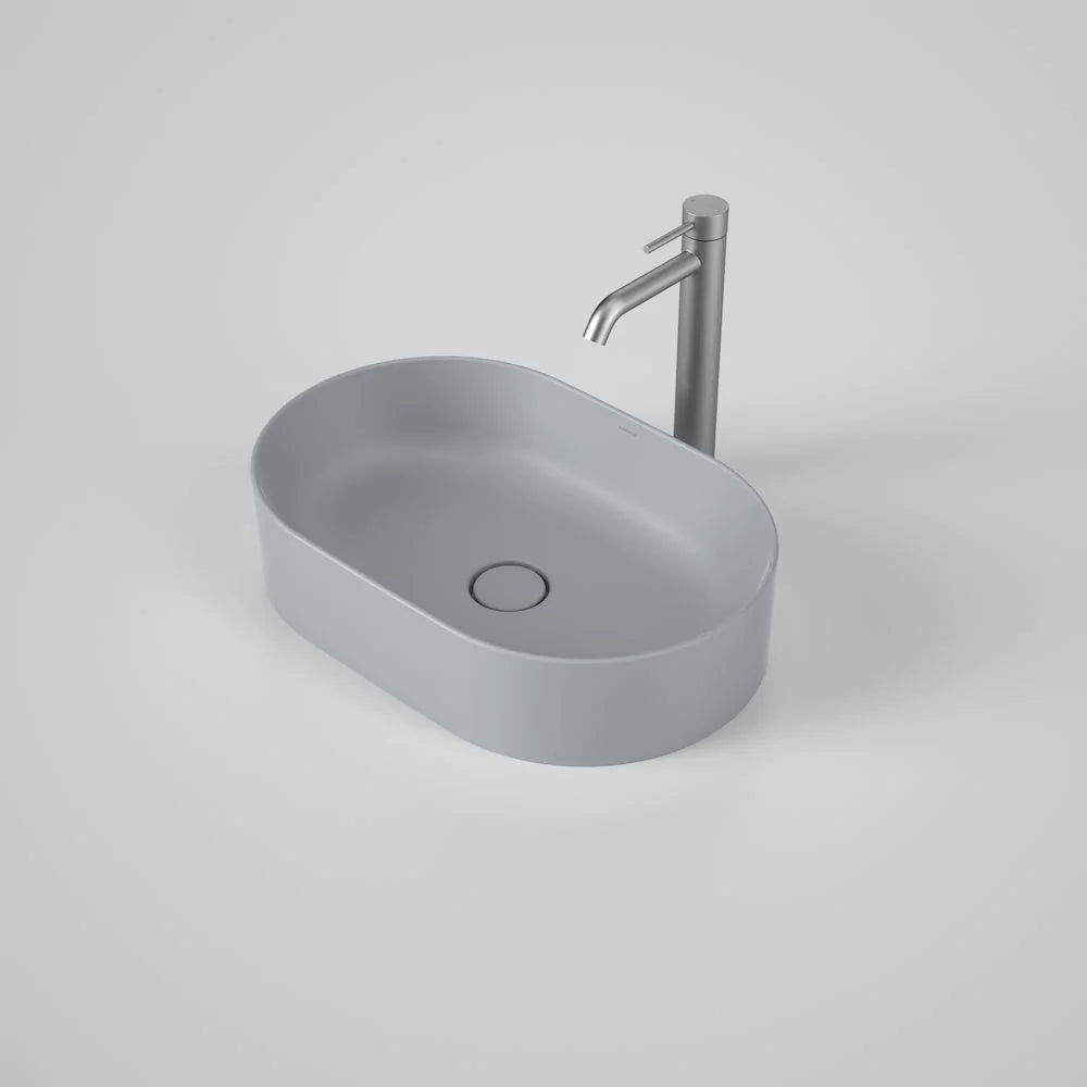 Caroma Liano II 530mm Pill Above Counter Basin - Matte Grey - 852800MGR