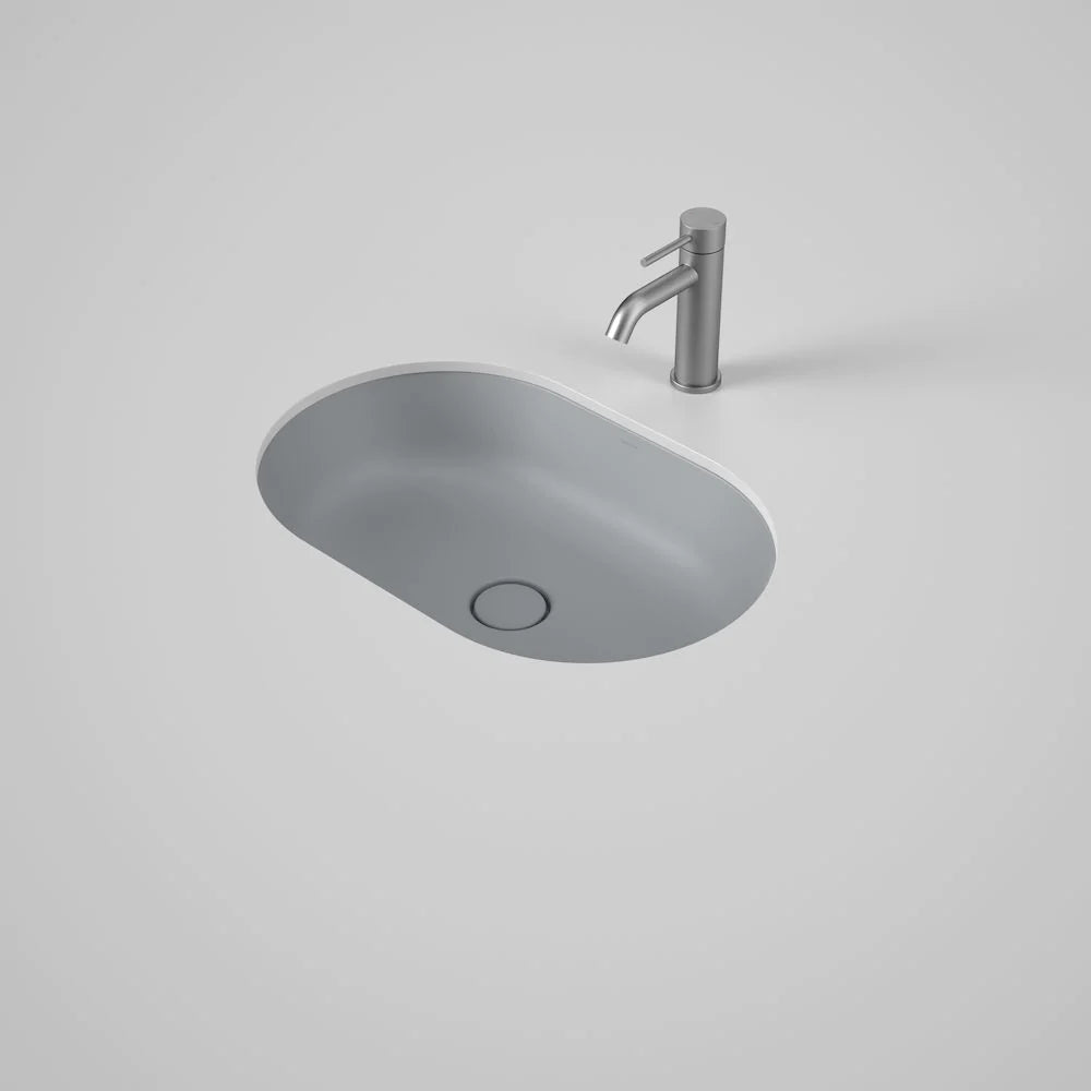 Caroma Liano II 580mm Pill Under/Over Counter Basin - Matte Grey - 852900MGR