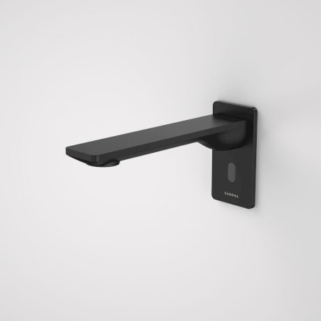 Caroma Urbane II Sensor 180mm Wall Spout - Matte Black