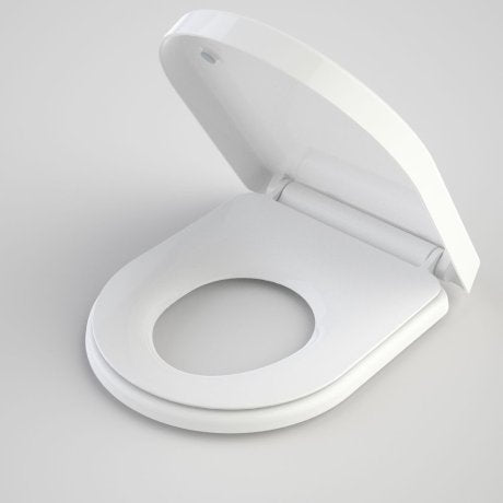 Caroma Family D Shape Toilet Seat (Germguard®) - 300069W