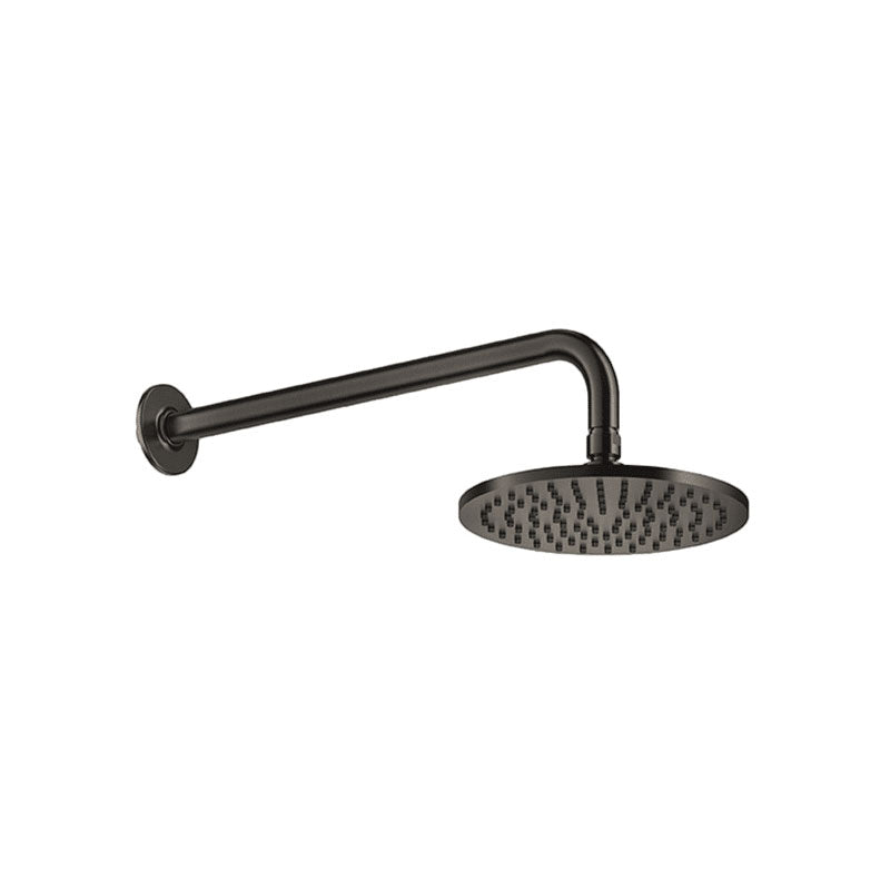 Gessi Inciso Wall Mounted Thin Shower Head - Aged Bronze
