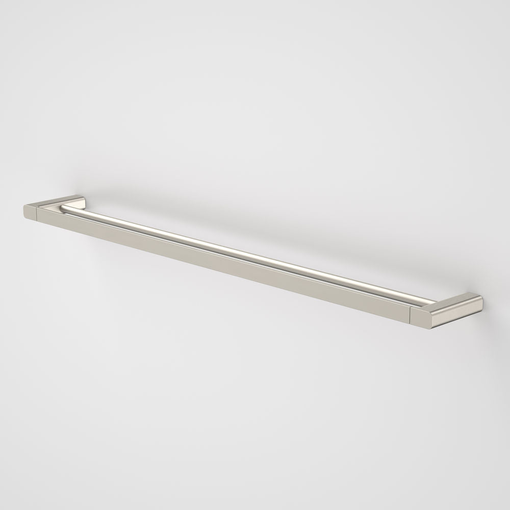 Caroma Luna Double Towel Rail 930mm - Brushed Nickel - 99615BN