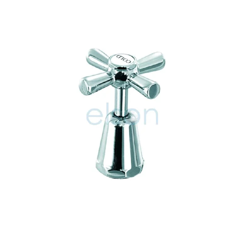 Elson Easy Clean Chrome Pillar/BIB Top Assembly 'Cold' - Chrome