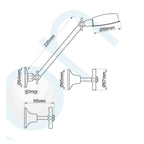 Elson Trent Shower Set -  Specification