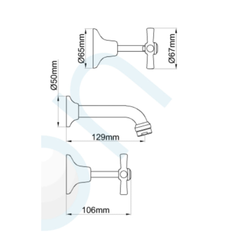 Elson Trent Bath Set - Specification