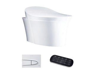 Kohler Veil Wall Hung Smart Toilet & Cistern Back Entry Universal Trap - 5402A-0