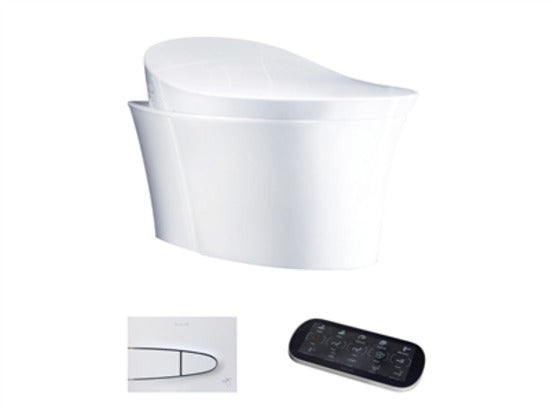 Kohler Veil Wall Hung Smart Toilet & Cistern Back Entry Universal Trap - 5402A-0