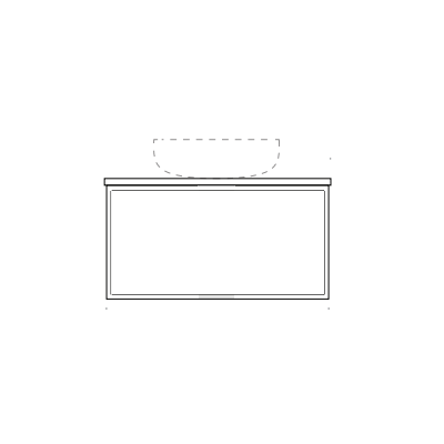 Marquis Chifley Wall Hung Vanity with Symphony Top & Basin - 600mm - Chifley 1