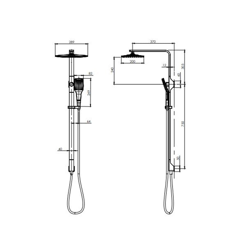 Phoenix NX CAPE TWIN SHOWER Specification