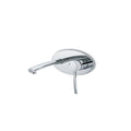 Newform EL-X Wall Basin Mixer with Spout on Backplate