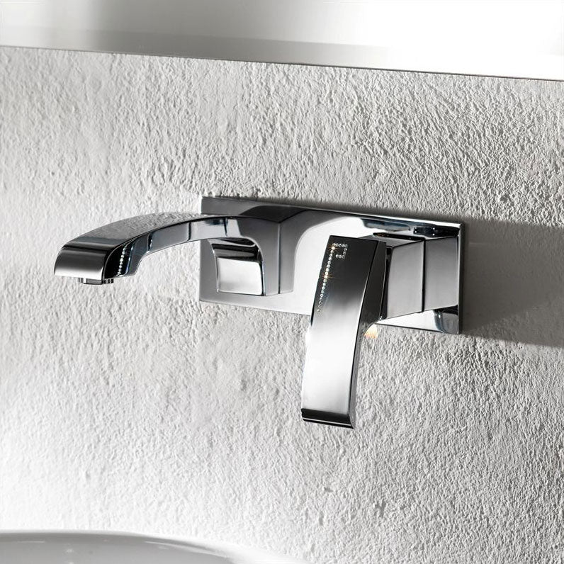 Newform X-Sense Crystal Wall Mixer & Spout