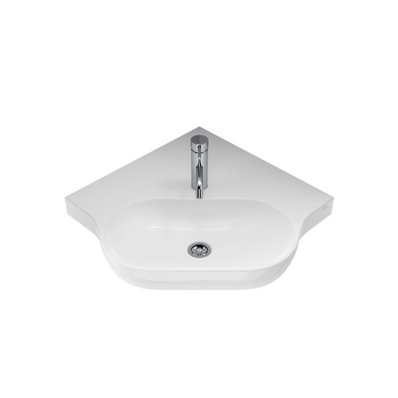 Caroma Opal Sole Corner Wall Basin