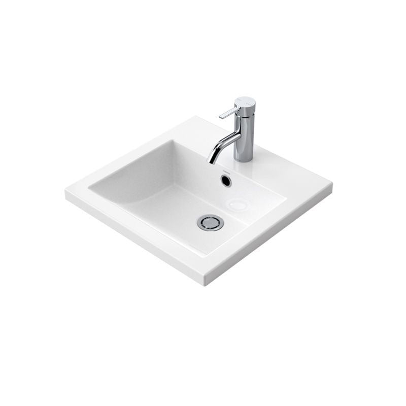 Caroma Liano Inset Basin with 1 taphole