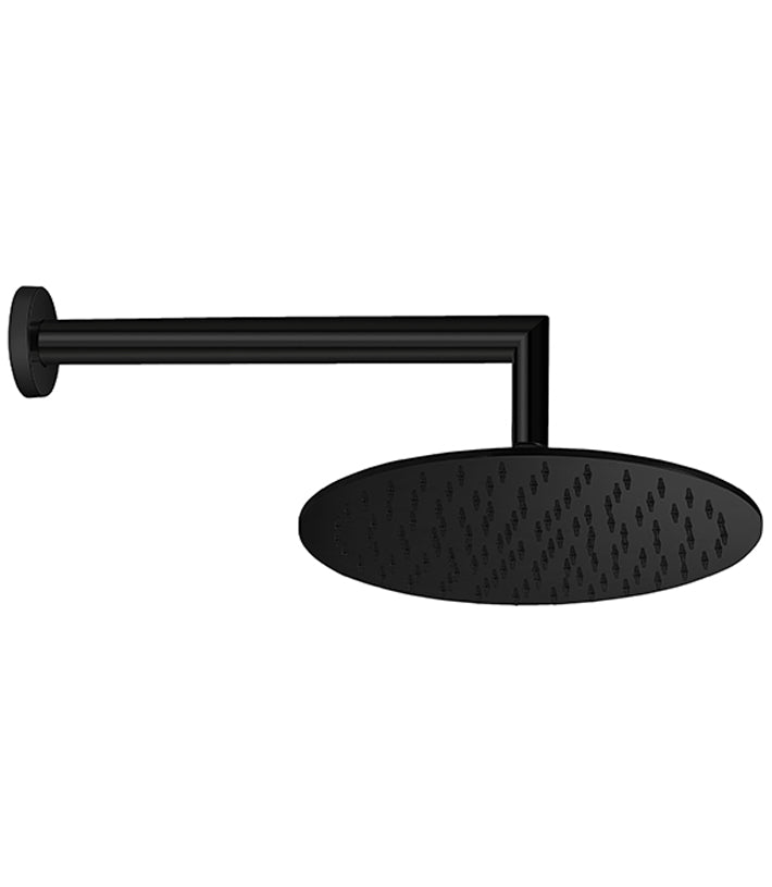Parisi Linfa 11 Wall Arm With Round Head Shower Rose 250mm 67060Q.02.093 – Matt Black